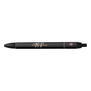 Stylo Noir OEuvre numérique Monogramme Star
