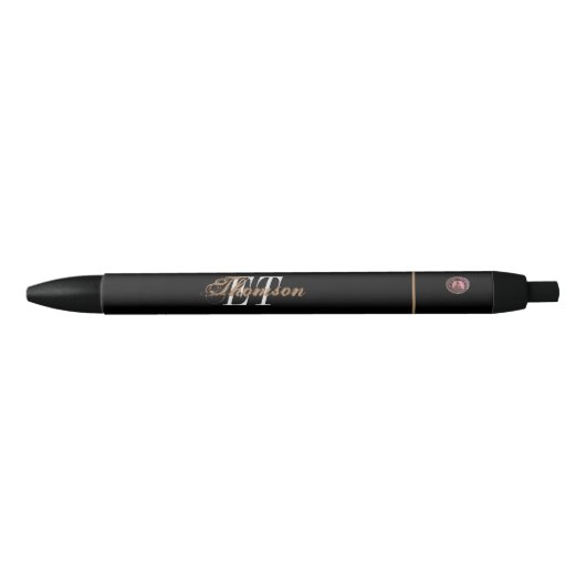 Stylo Noir OEuvre numérique Monogramme Star (Devant)