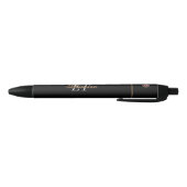 Stylo Noir OEuvre numérique Monogramme Star (Bas)