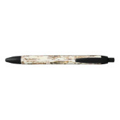 Stylo Noir Oiseaux sur une branche (Dos)