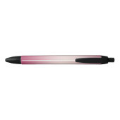 Stylo Noir Ombre blanche rose (Dos)