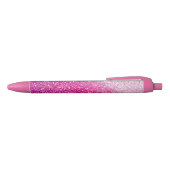 Stylo Noir Ombre rose scintillant (Haut)