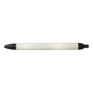 Stylo Noir Or tendance moderne élégant Modèle brillant