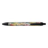 Stylo Noir Orchard Whimsy : Fruits pastel (Dos)