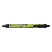 Stylo Noir Ornate Green Paisley Pattern Monogram (Dos)