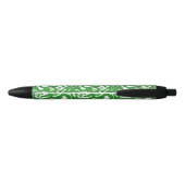 Stylo Noir Os de dinosaure (vert) (Dos)