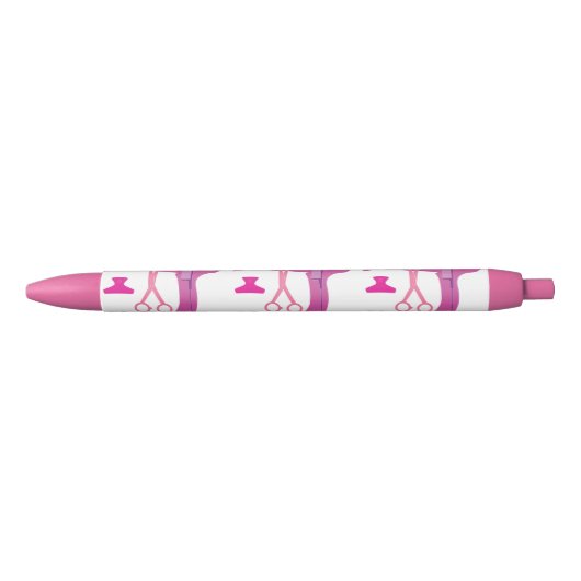 Stylo Noir Outils de coiffures (Devant)