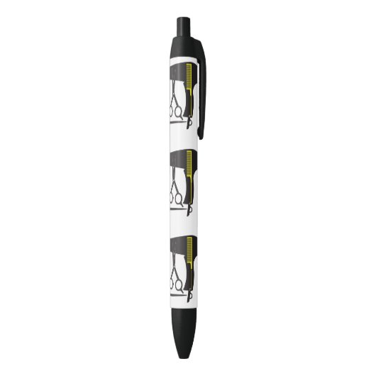 Stylo Noir Outils de coiffures (Bas (Vertical))