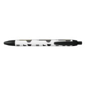 Stylo Noir Outils de coiffures (Dos)