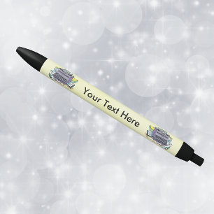 Stylo Noir Outils de l’écrivain vintage Tapis de papier