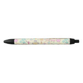 Stylo Noir Owl Pastel Jaune (Devant)