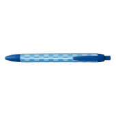 Stylo Noir Paillettes Vérificateur Bleu (Dos)