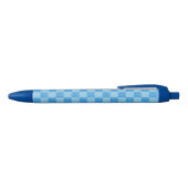 Stylo Noir Paillettes Vérificateur Bleu (Haut)