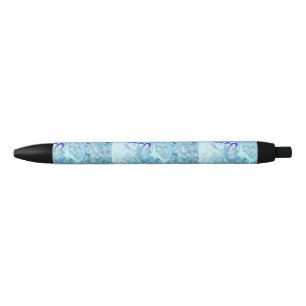 Stylo Noir Paix bleue