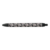 Stylo Noir Panier de Basketball Mini (Devant)