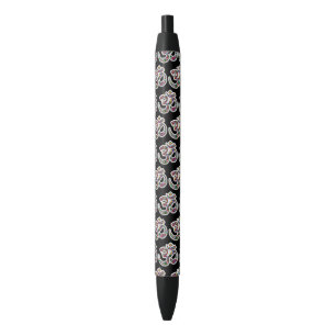 Stylo Noir Panier de Basketball Mini