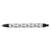 Stylo Noir Panier de Basketball Mini (Devant)