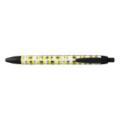Stylo Noir Panneau de contrôle Jaune Noir ajouter nom nom mon (Dos)