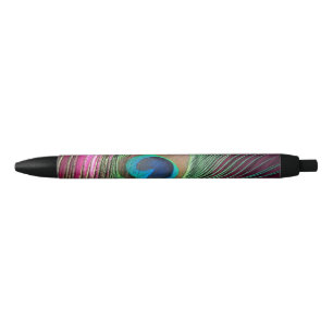 Stylo Noir Paon magenta