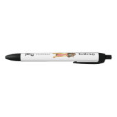 Stylo Noir Papa de lévrier afghan (Bas)