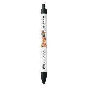 Stylo Noir Papa de Malinois de Belge