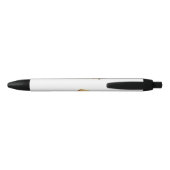 Stylo Noir Papa de Pomeranian (Dos)
