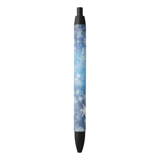 Stylo Noir Papeterie de fête cosy (devant Vertical)
