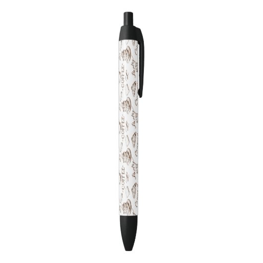 Stylo Noir Papier doux (Bas (Vertical))