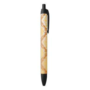 Stylo Noir Papier peint 5 de damassé