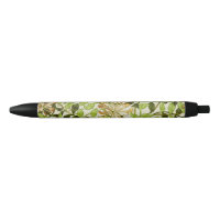Papier peint floral Chèvrefeuille miel de William