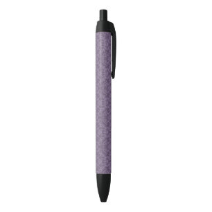 Stylo Noir Papier peint floral pourpre 2