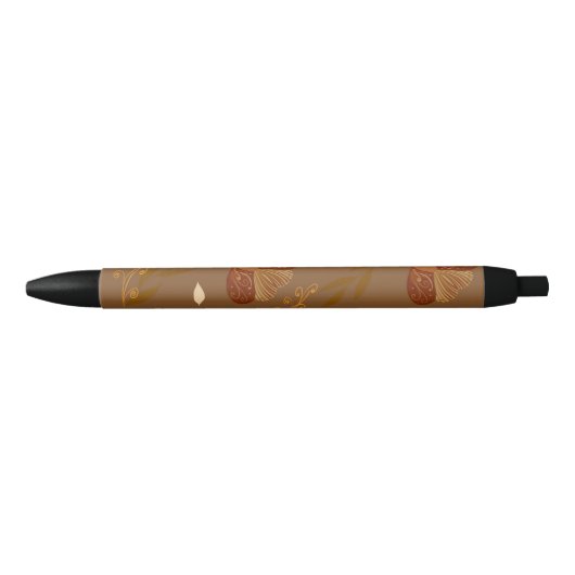 Stylo Noir Papillon (Devant)