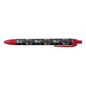 Stylo Noir Papillon arc-en-ciel (Bas)