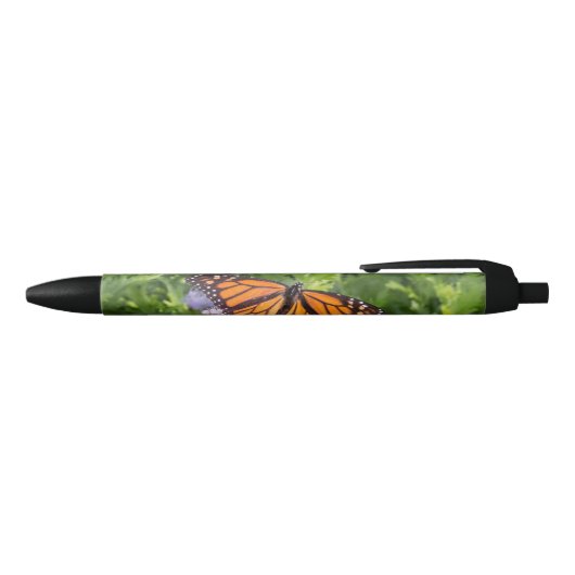 Stylo Noir Papillon de monarque (Haut)