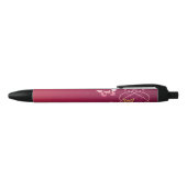Stylo Noir Papillons (Haut)
