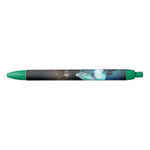 Stylo Noir Papillons de nuit