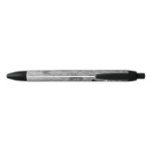 Stylo Noir Papillons noirs de blanc de n (Dos)
