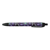 Stylo Noir Parapluie violet & coeurs .7 (Bas)