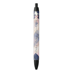 Stylo Noir Paris est toujours une bonne idée Bleu Rose