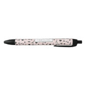 Stylo Noir Paris Romance Personnalisé (Bas)