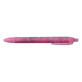 Stylo Noir Parties scintillant de glam Abstraite rose Fille (Bas)