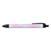 Stylo Noir Parties scintillant Iridescente Magique Éclat rose (Haut)