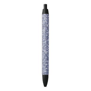Stylo Noir Parties scintillant Lilac pourpre