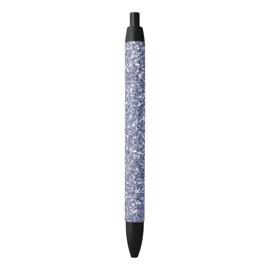 Stylo Noir Parties scintillant Lilac pourpre (devant Vertical)