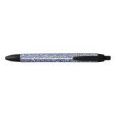 Stylo Noir Parties scintillant Lilac pourpre (Dos)