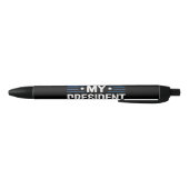 Stylo Noir Pas Mon Président (Bas)
