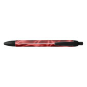 Stylo Noir Passion Rouge Romantique Faux Satin (Dos)