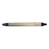 Stylo Noir Pastel Pen Design – Hebrew Quote (Devant)