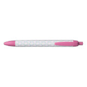 Stylo Noir Pastel Rainbow rose (Dos)