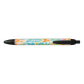 Stylo Noir Pastel Rainbow Tie Dye Spiral Pattern (Dos)